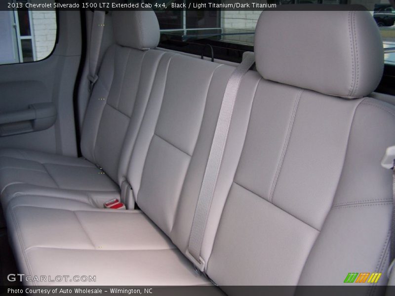 Black / Light Titanium/Dark Titanium 2013 Chevrolet Silverado 1500 LTZ Extended Cab 4x4