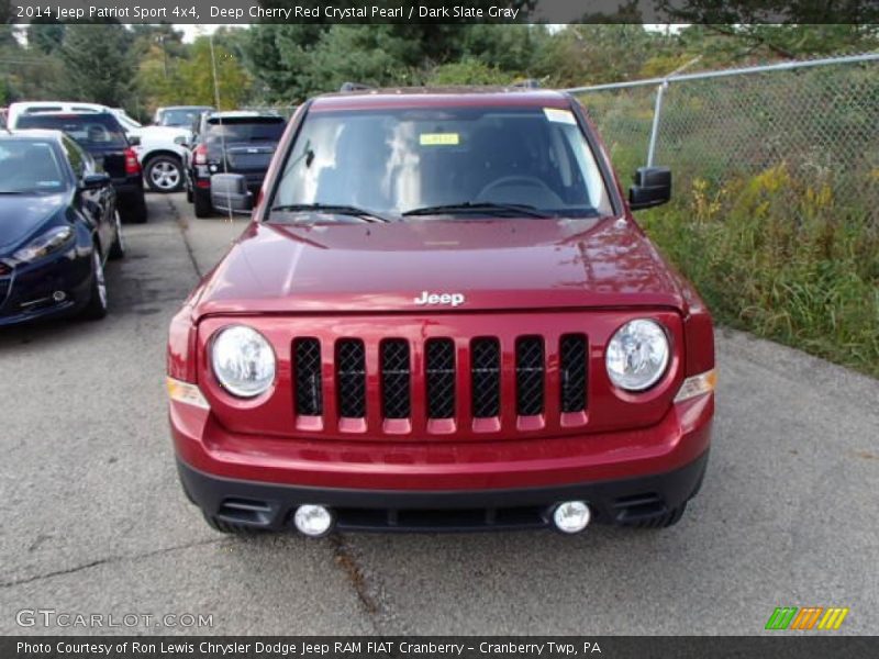 Deep Cherry Red Crystal Pearl / Dark Slate Gray 2014 Jeep Patriot Sport 4x4