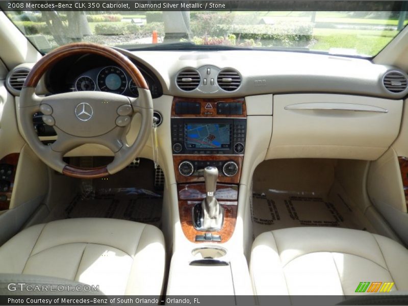 Dashboard of 2008 CLK 350 Cabriolet
