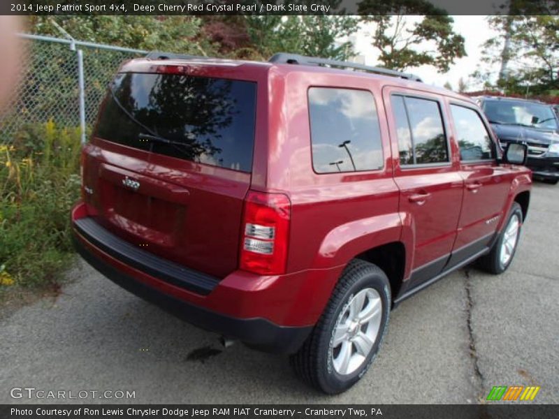 Deep Cherry Red Crystal Pearl / Dark Slate Gray 2014 Jeep Patriot Sport 4x4