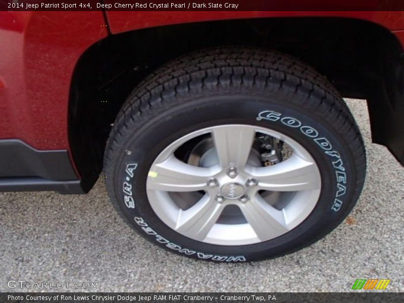 Deep Cherry Red Crystal Pearl / Dark Slate Gray 2014 Jeep Patriot Sport 4x4