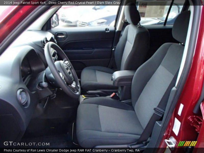 Deep Cherry Red Crystal Pearl / Dark Slate Gray 2014 Jeep Patriot Sport 4x4