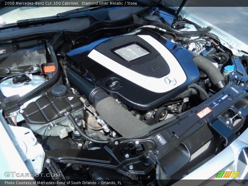  2008 CLK 350 Cabriolet Engine - 3.5 Liter DOHC 24-Valve VVT V6