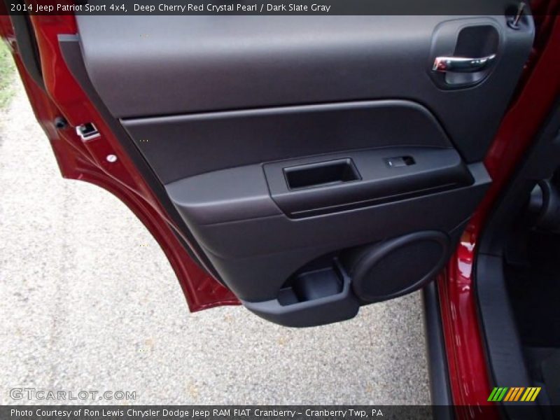Deep Cherry Red Crystal Pearl / Dark Slate Gray 2014 Jeep Patriot Sport 4x4