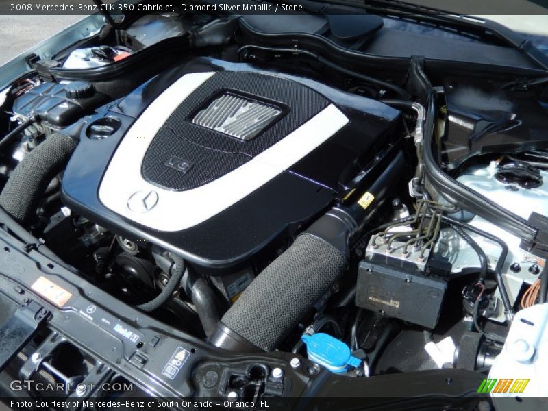  2008 CLK 350 Cabriolet Engine - 3.5 Liter DOHC 24-Valve VVT V6