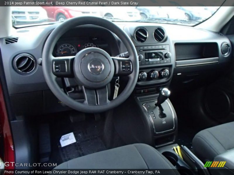 Deep Cherry Red Crystal Pearl / Dark Slate Gray 2014 Jeep Patriot Sport 4x4