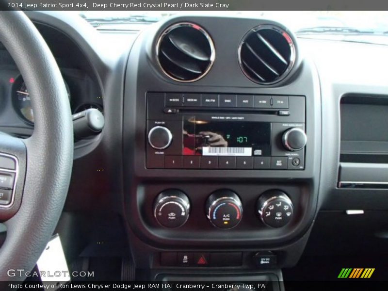 Deep Cherry Red Crystal Pearl / Dark Slate Gray 2014 Jeep Patriot Sport 4x4