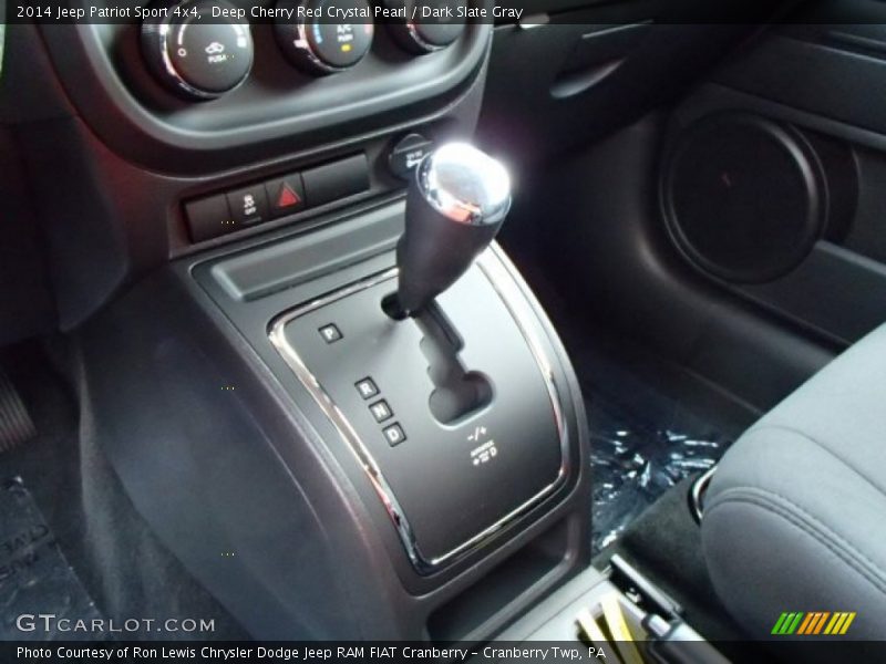 Deep Cherry Red Crystal Pearl / Dark Slate Gray 2014 Jeep Patriot Sport 4x4
