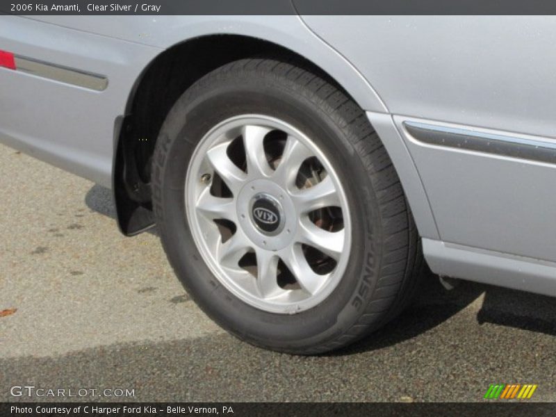 Clear Silver / Gray 2006 Kia Amanti