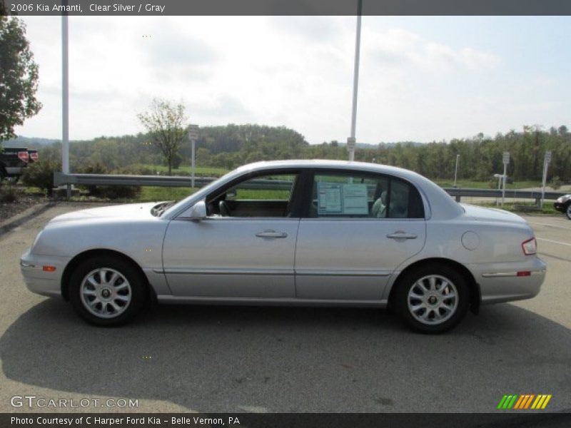 Clear Silver / Gray 2006 Kia Amanti