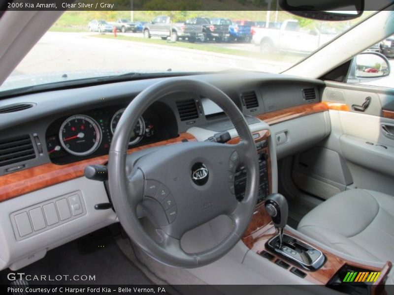 Clear Silver / Gray 2006 Kia Amanti