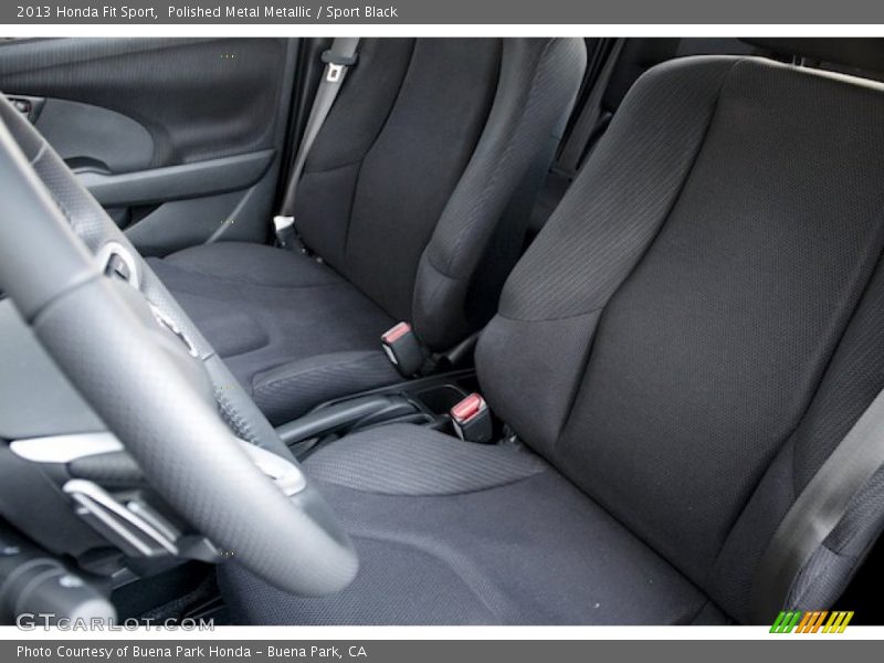 Polished Metal Metallic / Sport Black 2013 Honda Fit Sport
