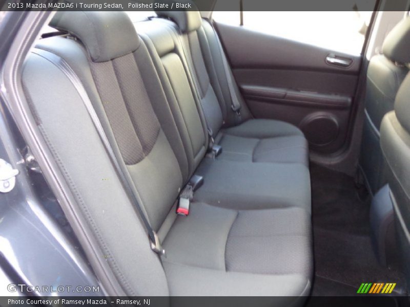 Polished Slate / Black 2013 Mazda MAZDA6 i Touring Sedan