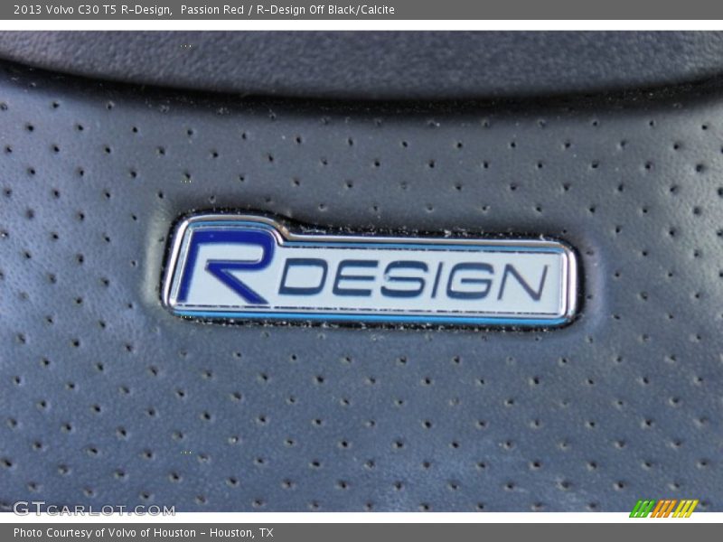 Passion Red / R-Design Off Black/Calcite 2013 Volvo C30 T5 R-Design