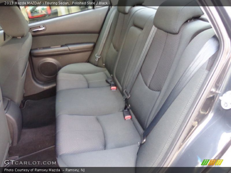Polished Slate / Black 2013 Mazda MAZDA6 i Touring Sedan