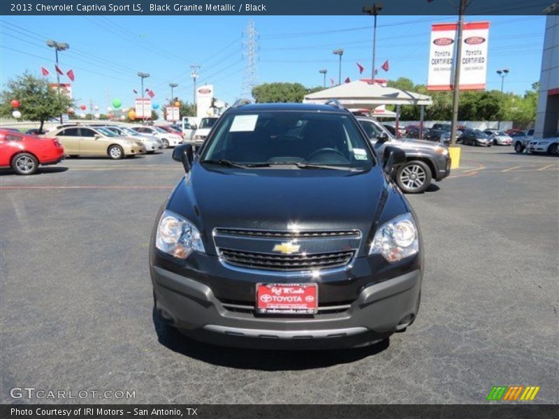 Black Granite Metallic / Black 2013 Chevrolet Captiva Sport LS
