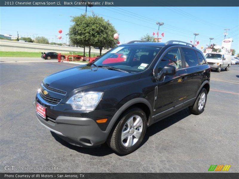 Black Granite Metallic / Black 2013 Chevrolet Captiva Sport LS
