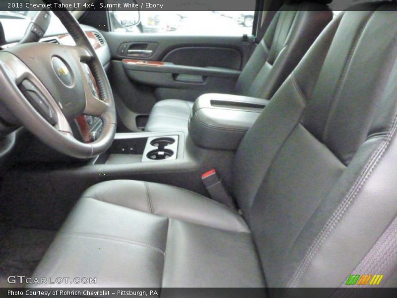 Summit White / Ebony 2013 Chevrolet Tahoe LT 4x4