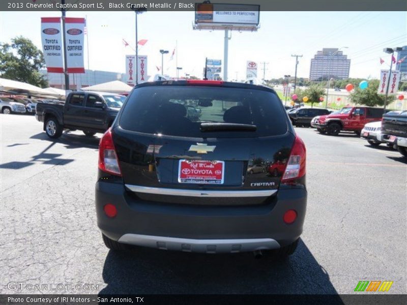 Black Granite Metallic / Black 2013 Chevrolet Captiva Sport LS