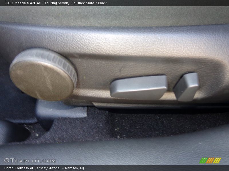 Polished Slate / Black 2013 Mazda MAZDA6 i Touring Sedan