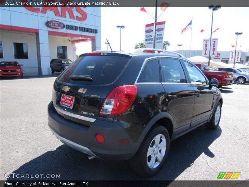 Black Granite Metallic / Black 2013 Chevrolet Captiva Sport LS