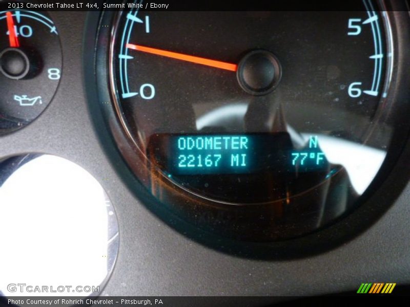 Summit White / Ebony 2013 Chevrolet Tahoe LT 4x4