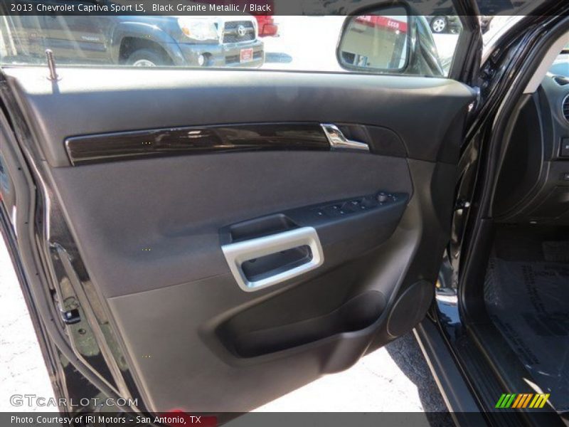 Black Granite Metallic / Black 2013 Chevrolet Captiva Sport LS