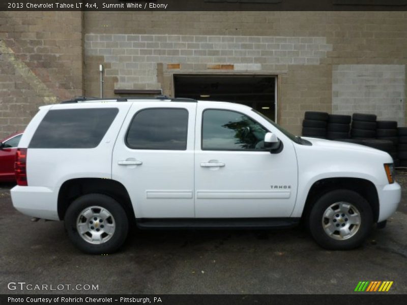 Summit White / Ebony 2013 Chevrolet Tahoe LT 4x4