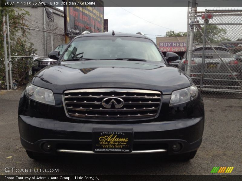Black Obsidian / Graphite 2007 Infiniti FX 35 AWD