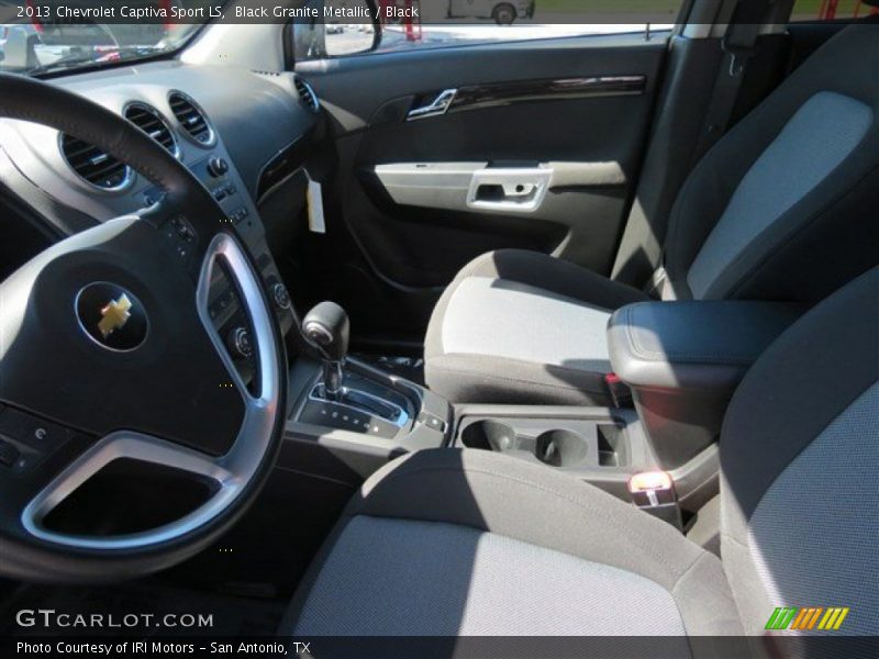 Black Granite Metallic / Black 2013 Chevrolet Captiva Sport LS