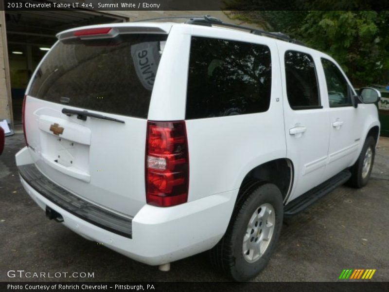 Summit White / Ebony 2013 Chevrolet Tahoe LT 4x4