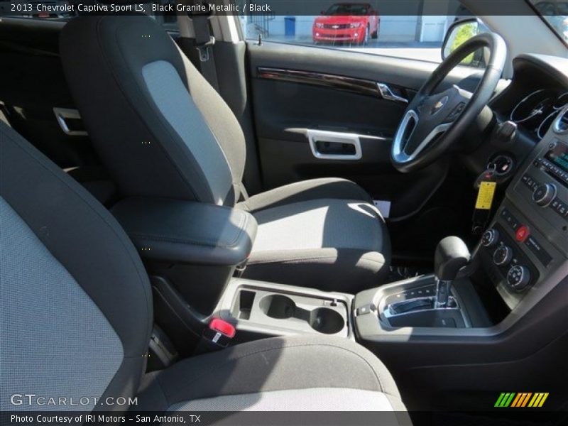 Black Granite Metallic / Black 2013 Chevrolet Captiva Sport LS