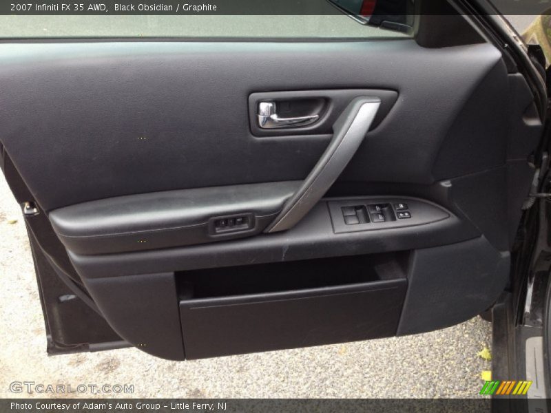 Black Obsidian / Graphite 2007 Infiniti FX 35 AWD