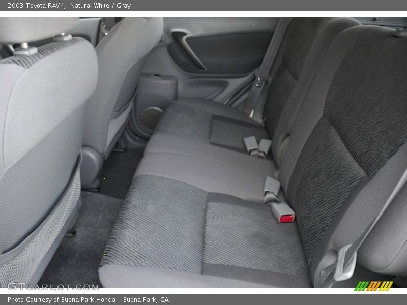 Natural White / Gray 2003 Toyota RAV4