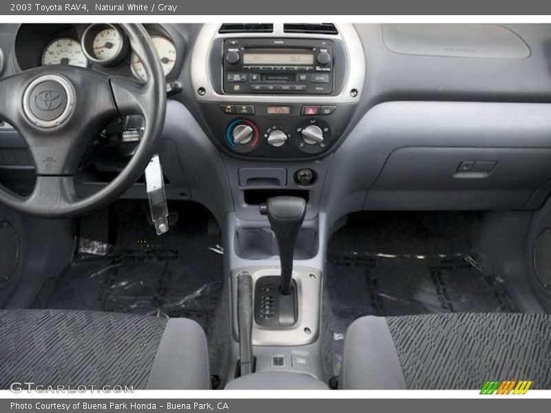 Natural White / Gray 2003 Toyota RAV4
