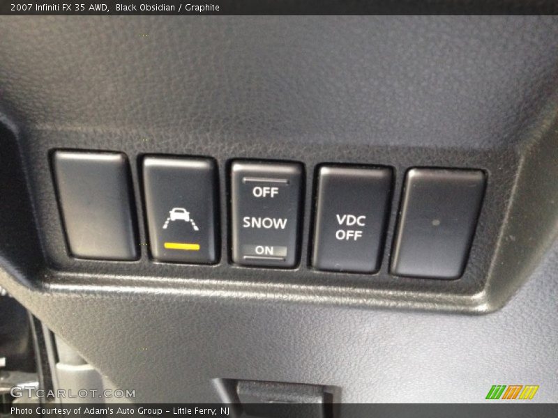 Black Obsidian / Graphite 2007 Infiniti FX 35 AWD