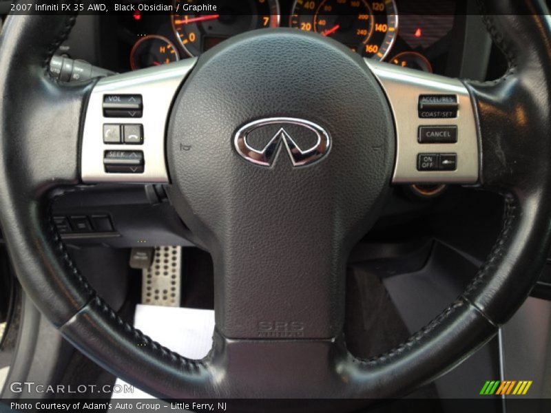 Black Obsidian / Graphite 2007 Infiniti FX 35 AWD