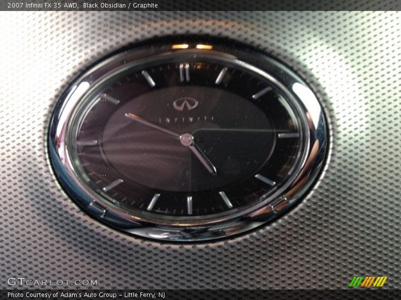 Black Obsidian / Graphite 2007 Infiniti FX 35 AWD