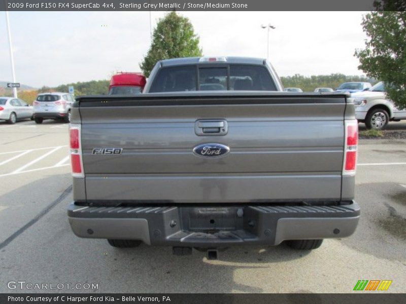 Sterling Grey Metallic / Stone/Medium Stone 2009 Ford F150 FX4 SuperCab 4x4