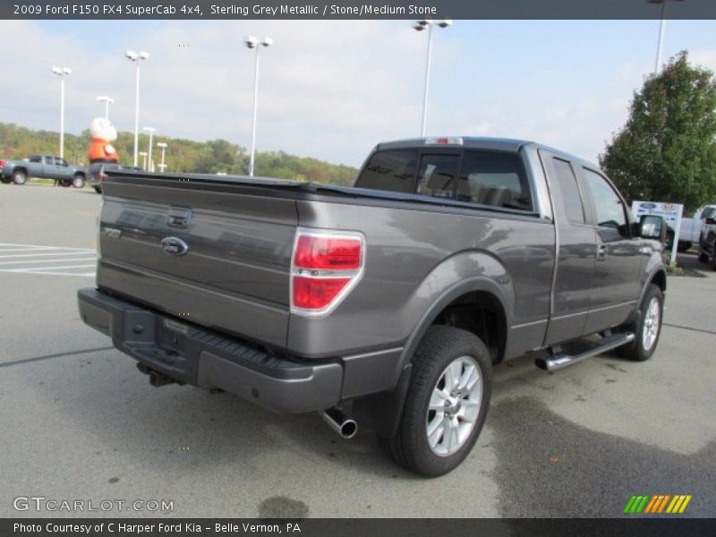 Sterling Grey Metallic / Stone/Medium Stone 2009 Ford F150 FX4 SuperCab 4x4