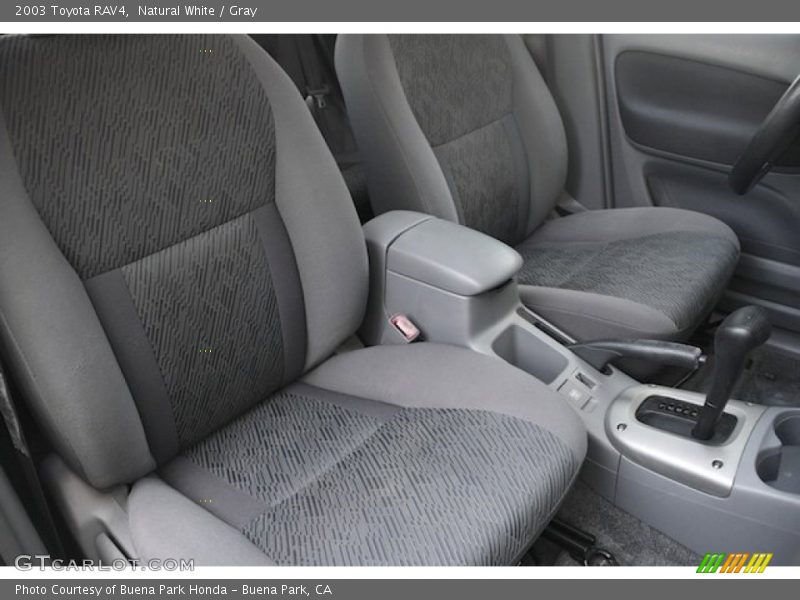 Natural White / Gray 2003 Toyota RAV4