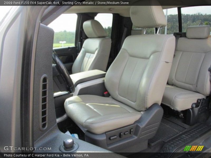 Sterling Grey Metallic / Stone/Medium Stone 2009 Ford F150 FX4 SuperCab 4x4