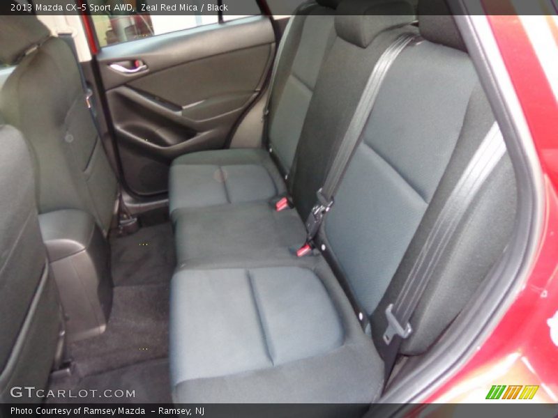 Zeal Red Mica / Black 2013 Mazda CX-5 Sport AWD