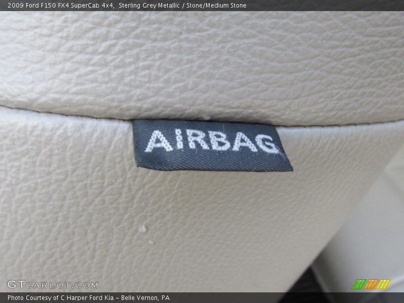 Sterling Grey Metallic / Stone/Medium Stone 2009 Ford F150 FX4 SuperCab 4x4