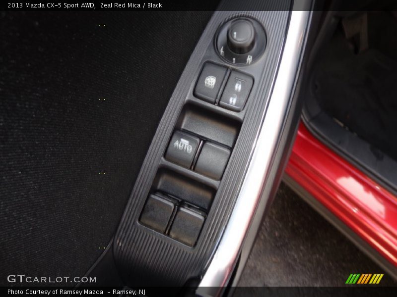 Zeal Red Mica / Black 2013 Mazda CX-5 Sport AWD