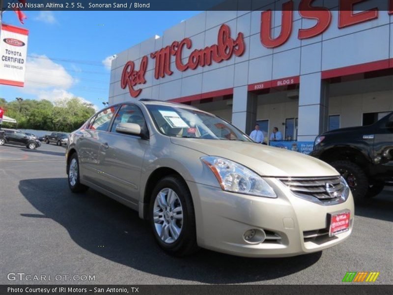 Sonoran Sand / Blond 2010 Nissan Altima 2.5 SL