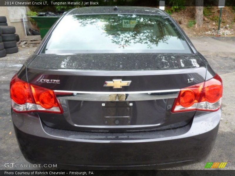 Tungsten Metallic / Jet Black 2014 Chevrolet Cruze LT