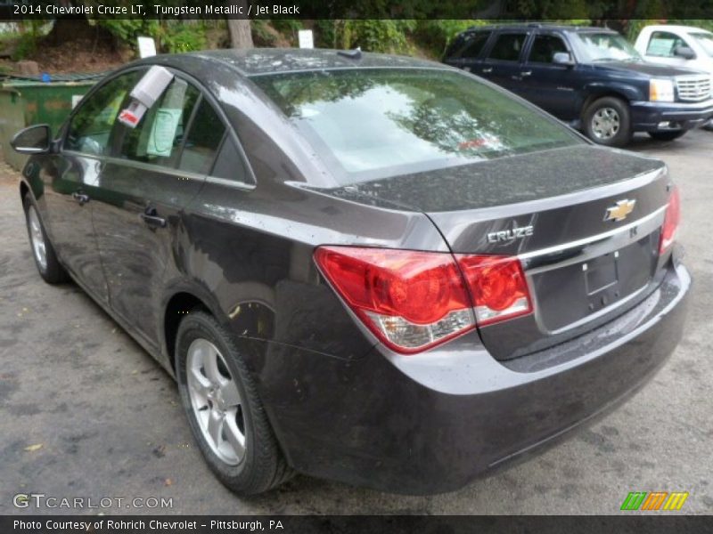 Tungsten Metallic / Jet Black 2014 Chevrolet Cruze LT