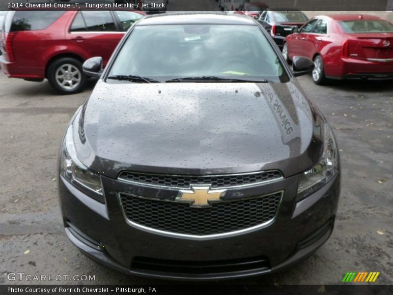 Tungsten Metallic / Jet Black 2014 Chevrolet Cruze LT
