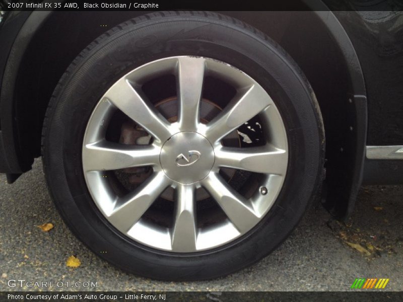 Black Obsidian / Graphite 2007 Infiniti FX 35 AWD